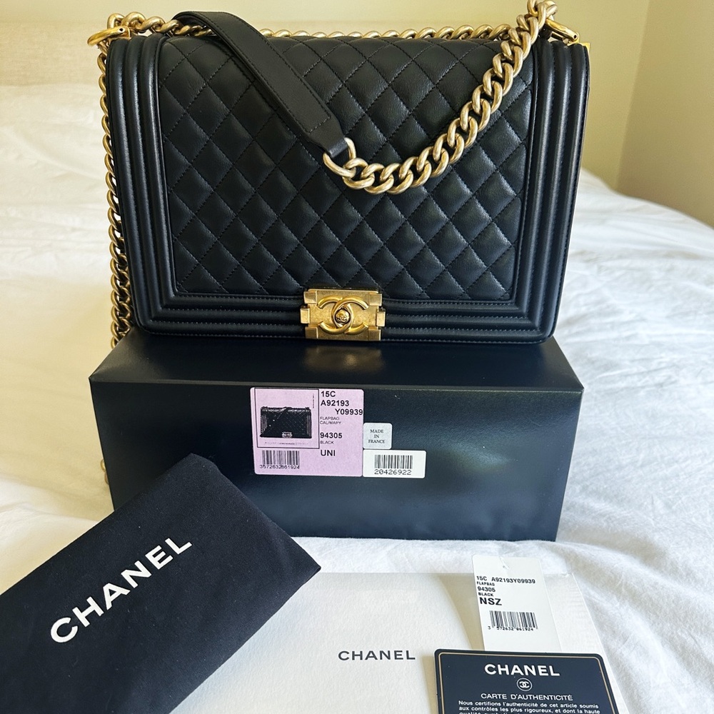 Chanel Large Boy Handbag